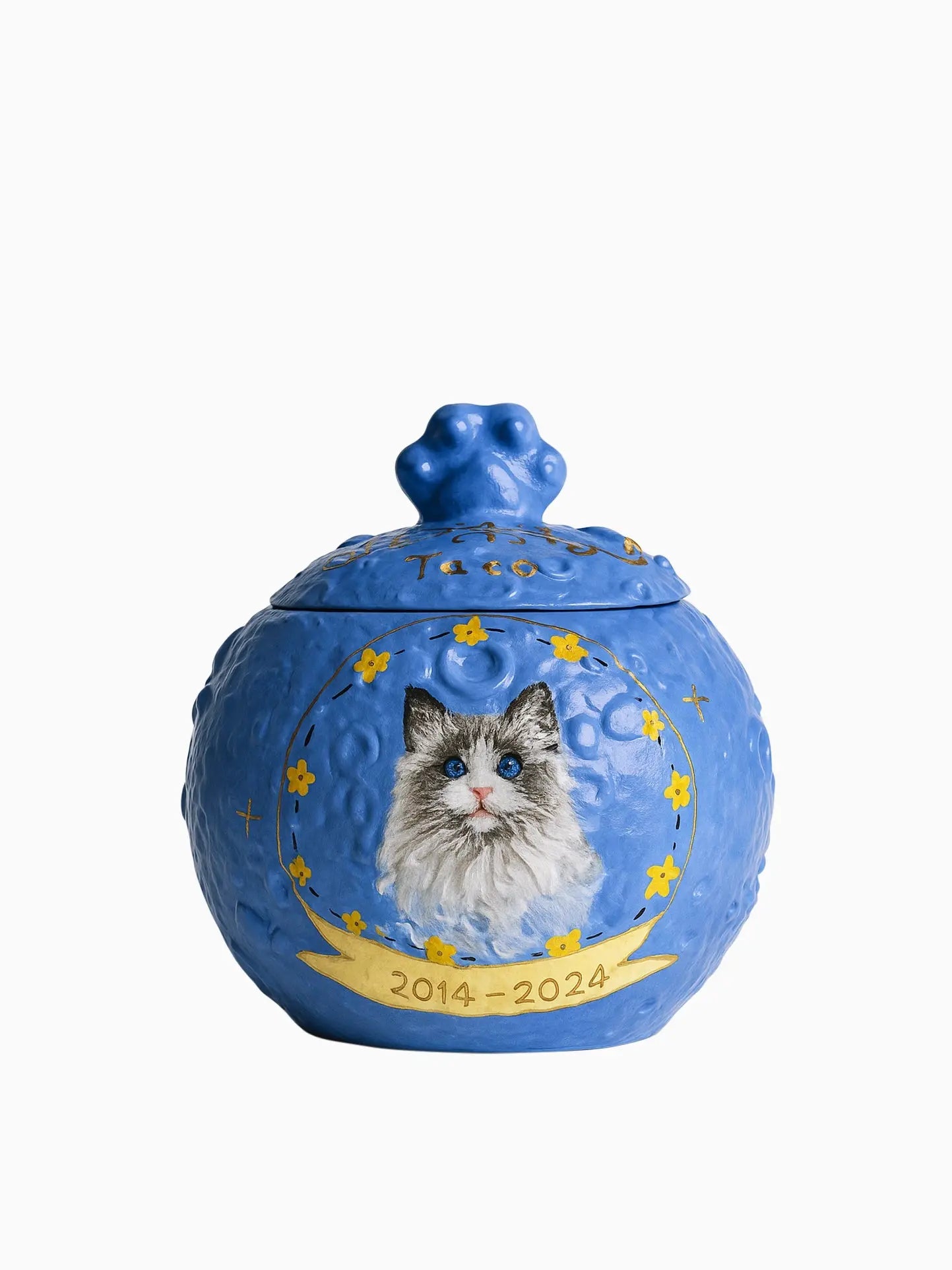 Nansenia-853 en Minnepote Urne med egenskaper av keramikk og designet av Minnepote