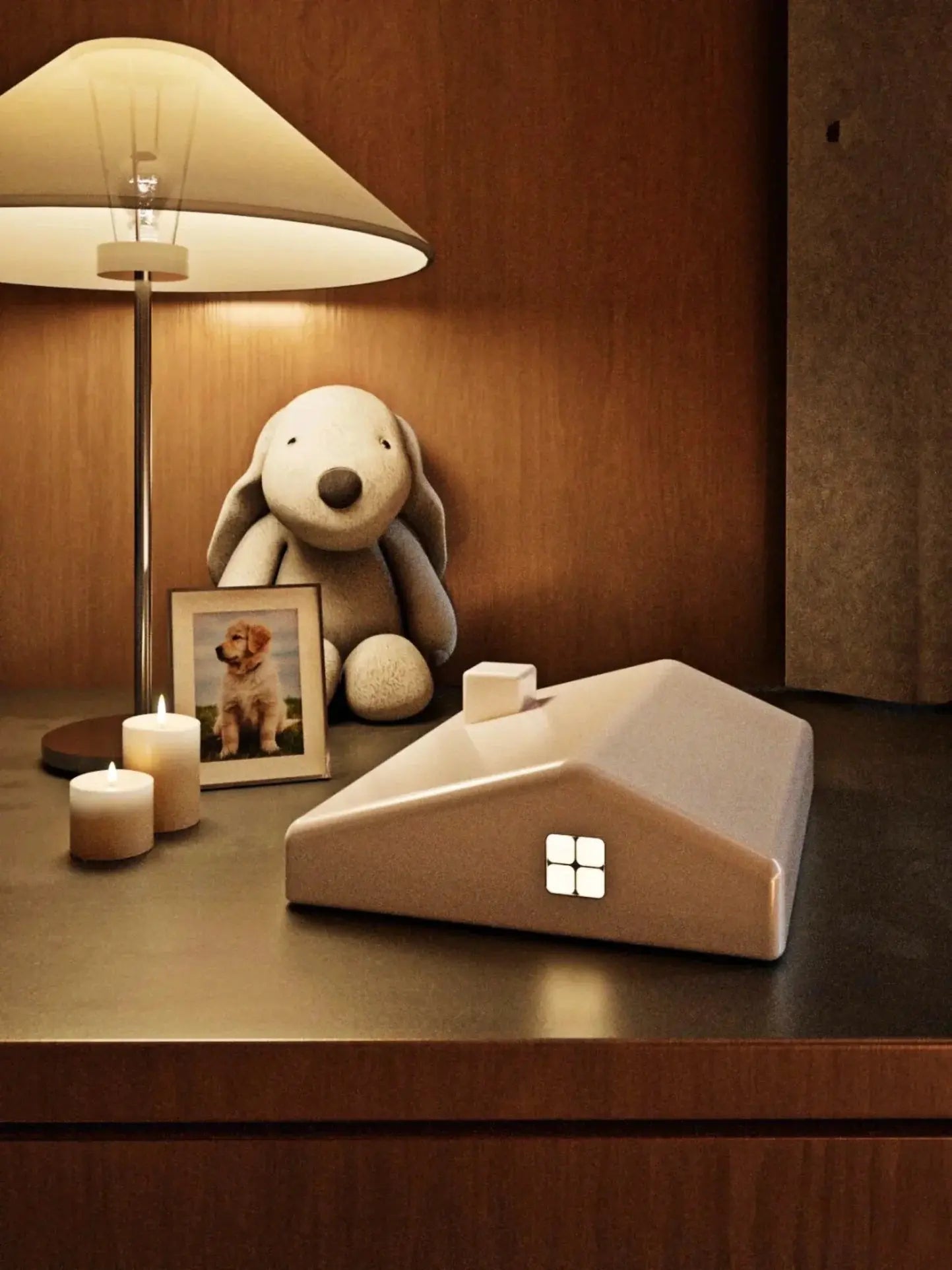 Lumen en Minnepote Urne med egenskaper av Preorder og designet av HUSH