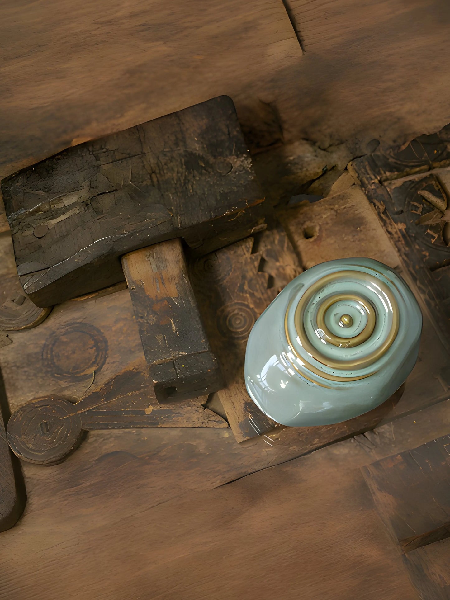 Resonance en Minnepote Urne med egenskaper av keramikk og designet av Pulvis